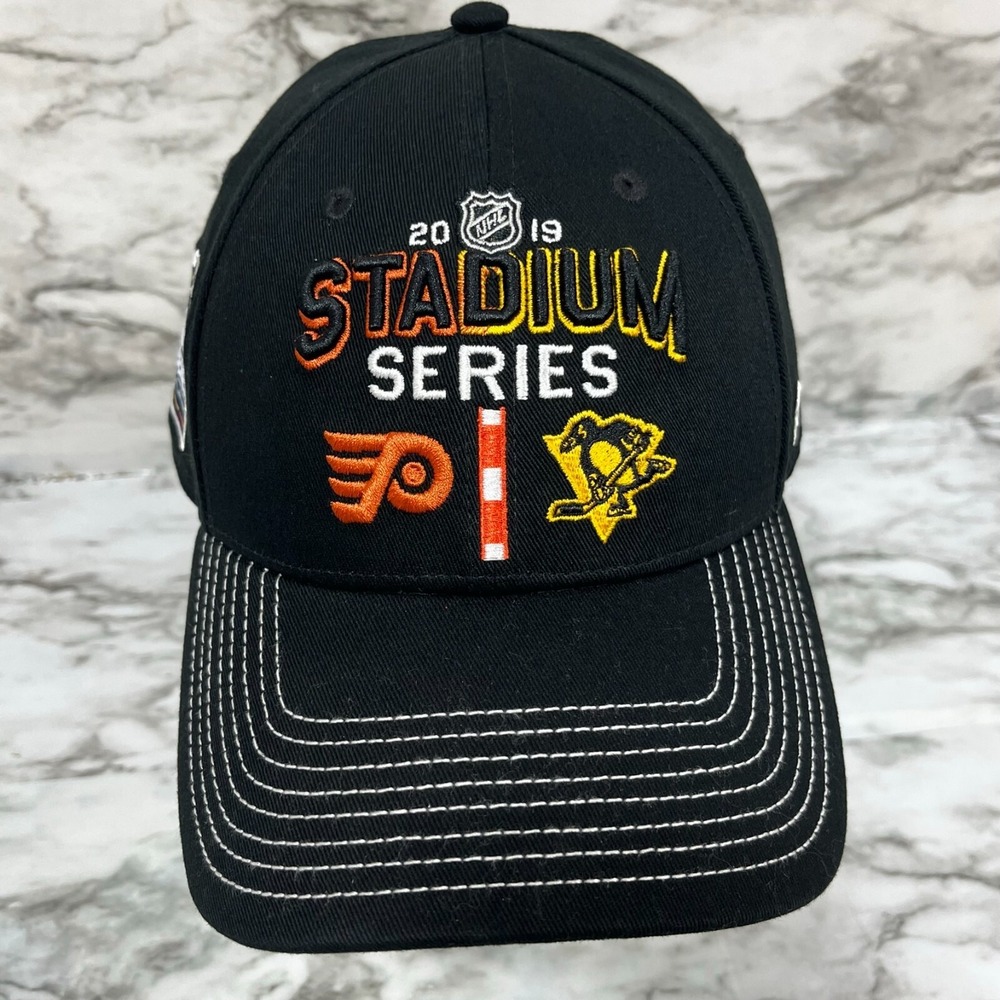 Philadelphia Flyers NHL Hat Cap Men's Stadium‎ Series One Size Black Fanatics